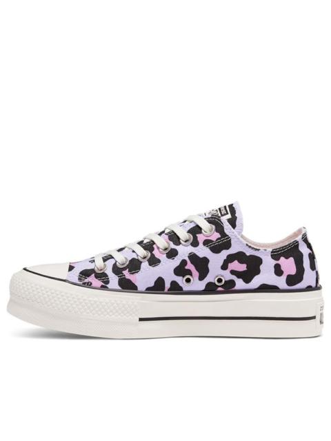 Converse (WMNS) Converse Chuck Taylor All Star Lift Low 'Leopard' 568003C