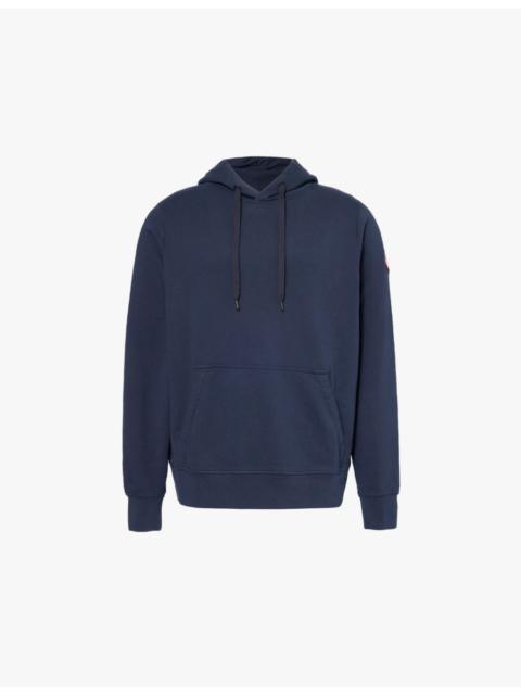 Canada Goose Huron brand-patch cotton-jersey hoody
