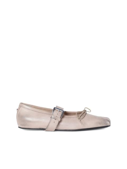 Ann Demeulemeester nappa-leather ballet flats