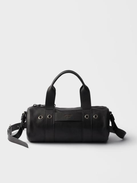 Prada Large leather top-handle bag