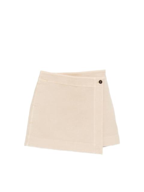 CLOSED Wrapped short skirt
