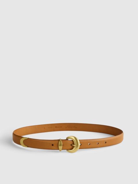 Madewell Domed-Buckle Wide Belt