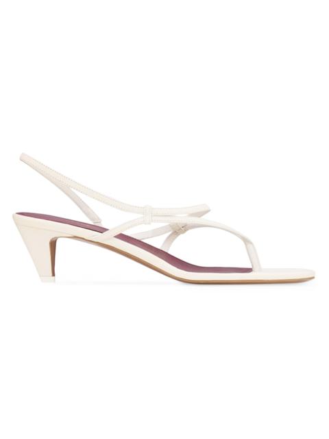 NEOUS Women's Safi Leather Slingback Sandals - Cream