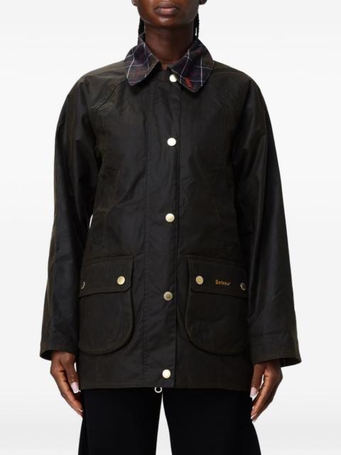 Barbour waxed-cotton jacket