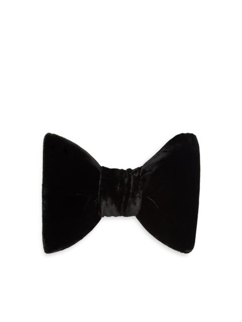 VELVET BOW TIE