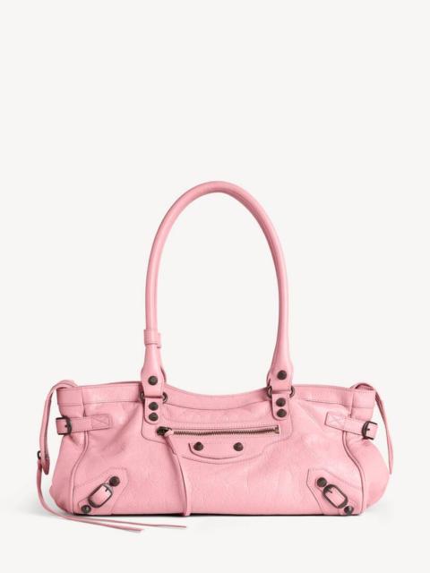 BALENCIAGA Women's Le City Bag East-west in Vintage Pink