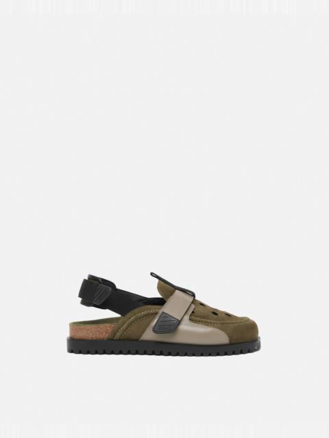 VERSACE Suede Mules