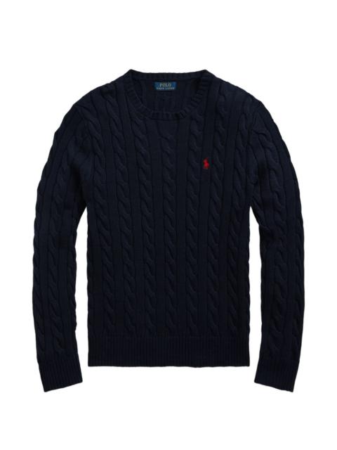 Polo Ralph Lauren cable-knit crew neck sweater
