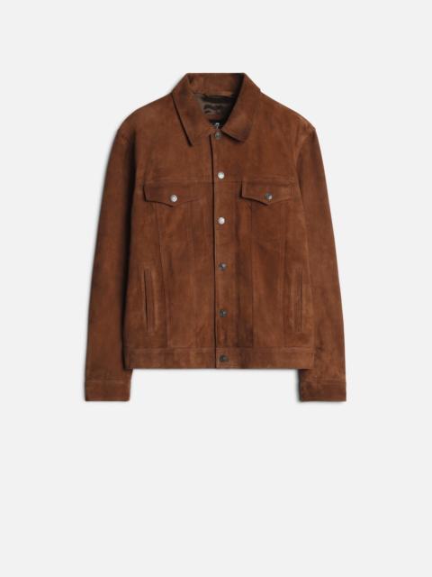 7 For All Mankind TRUCKER JACKET in Suede
