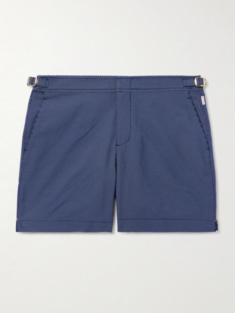 ORLEBAR BROWN Bulldog Straight-Leg Mid-Length Jacquard Swim Shorts