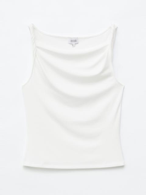 & Other Stories Twist-Shoulder Jersey Top
