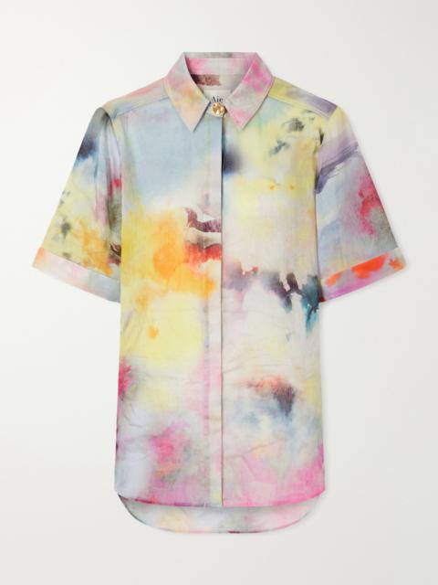 Aje. Adina Printed Lyocell-blend Shirt