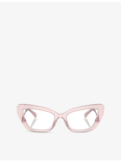 Dolce & Gabbana DG3391B Cat-Eye Acetate Optical Glasses