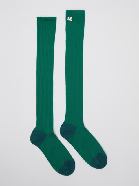 Max Mara SION Lisle cotton socks