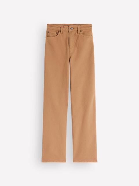 BODEN High Rise Column Leg Jeans-Camel