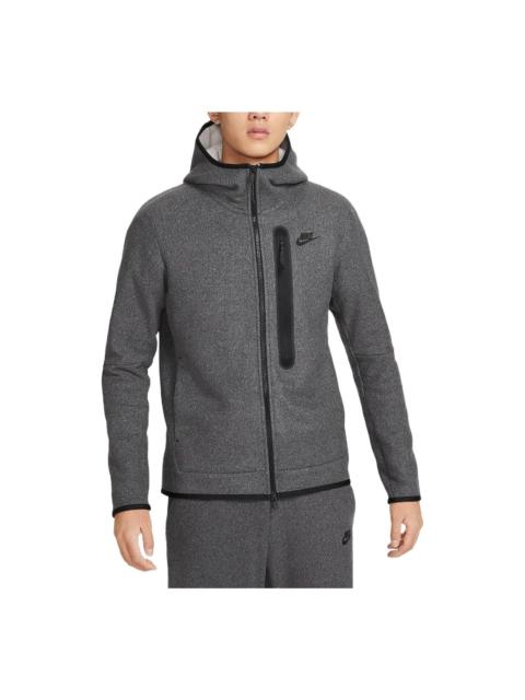 Nike Nike Sportswear Tech Fleece Full-Zip Winterized Hoodie 'Grey' DQ4802-010