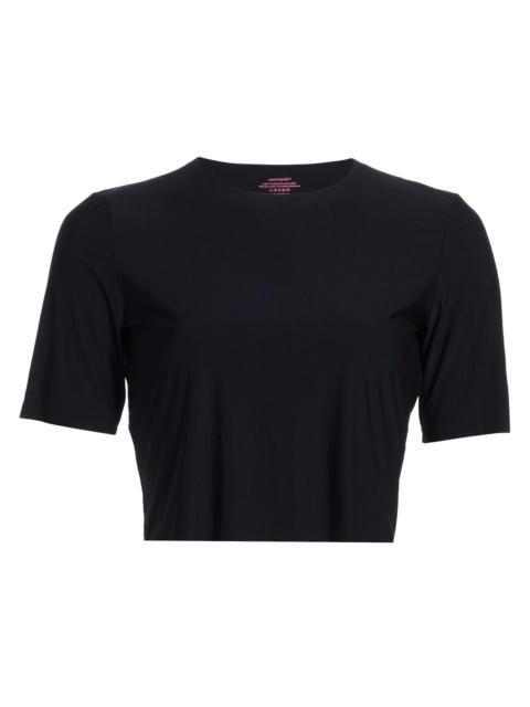 commando Women's Butter Cropped T-Shirt - Black