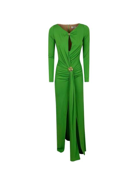 ELISABETTA FRANCHI long-sleeve maxi dress