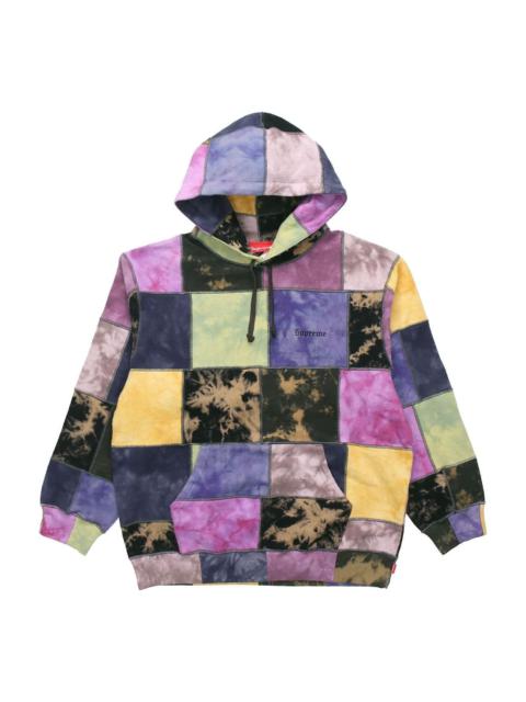 Supreme Patchwork Tie Dye Hooded Sweatshirt 'Multi-Color' SUP-SS19-10178