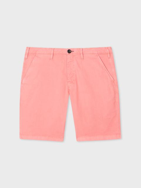 Paul Smith Cotton-Twill 'Broad Stripe Zebra' Shorts