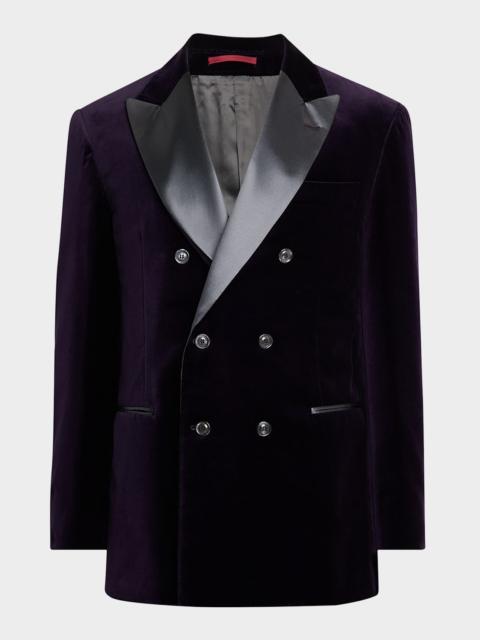 Brunello Cucinelli Men's Velvet Tuxedo Jacket
