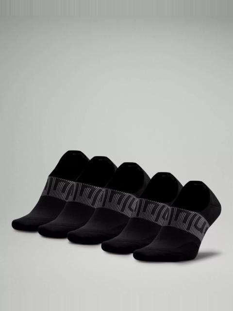 lululemon Men's Power Stride No-Show Socks with Active Grip *5 Pack