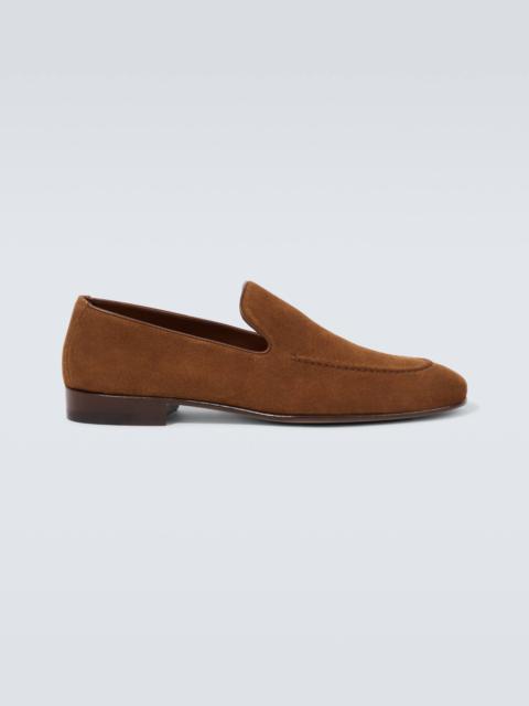 Manolo Blahnik Truro suede loafers
