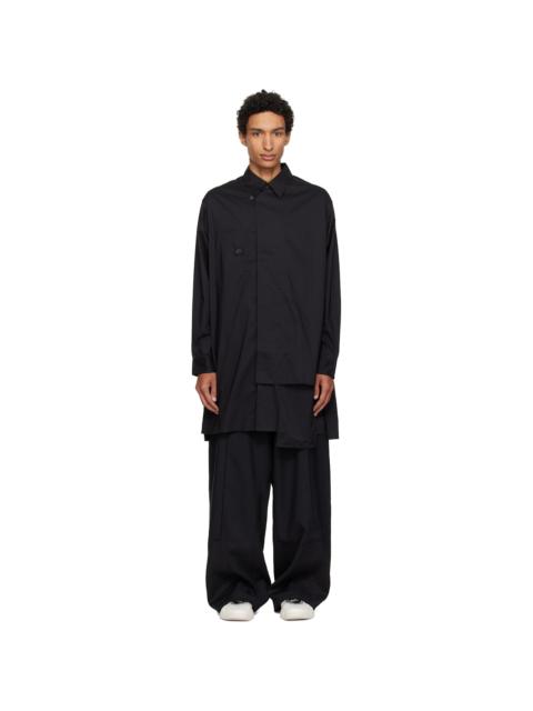 Y-3 Black Adaptive Cotton Shirt