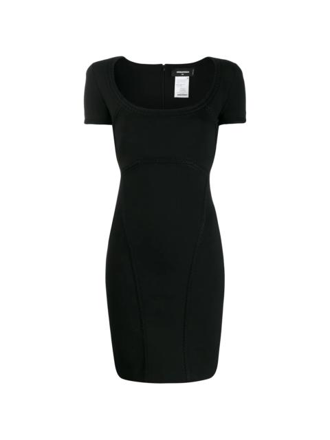 DSQUARED2 short fitted dress