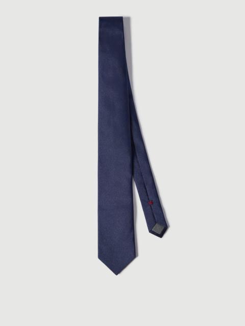 Brunello Cucinelli Textured silk twill tie