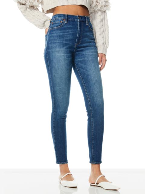 Alice + Olivia GOOD HIGH RISE SKINNY JEAN