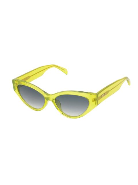 TOUS Yellow Sunglasses TOUS Cat Eye