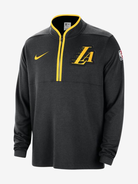 Los Angeles Lakers 2023/24 City Edition Nike Men's Dri-FIT NBA 1/2-Zip Long-Sleeve Top