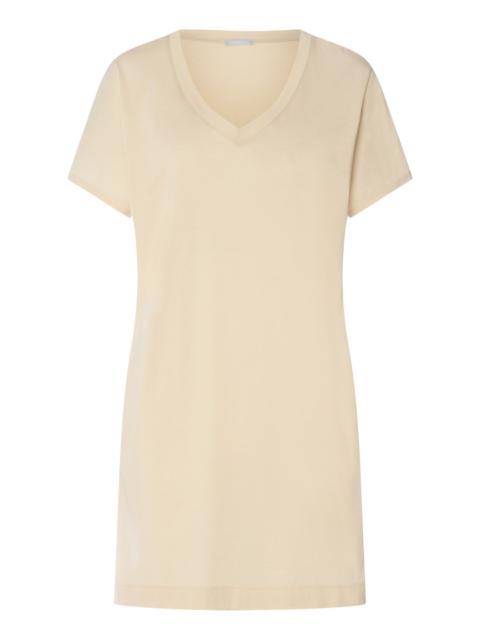 HANRO Laura Cotton Blend V-Neck Bigshirt