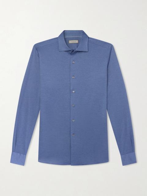Canali Cotton and Lyocell-Blend Shirt