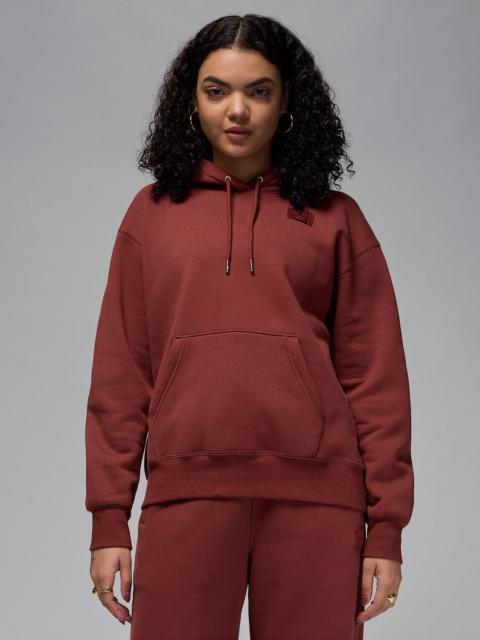 Jordan Jordan Flight Fleece Women's Satin-Lined Pullover Hoodie
