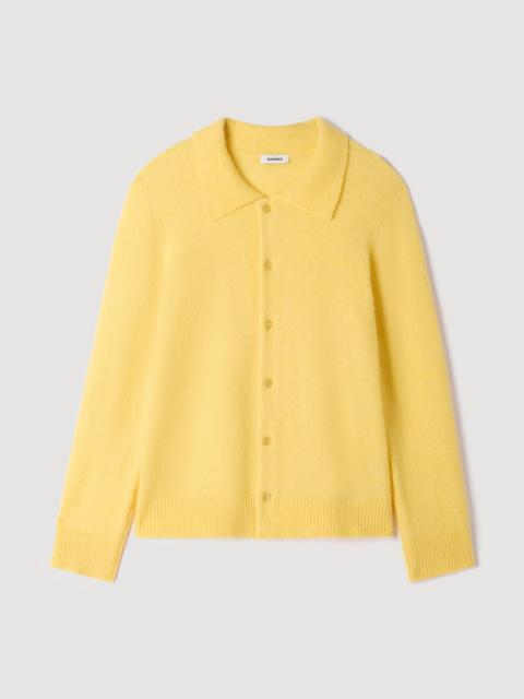 Sandro ALPACA AND WOOL CARDIGAN