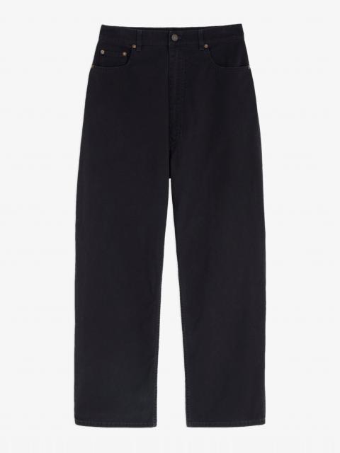 PHOEBE PHILO Drop black jeans