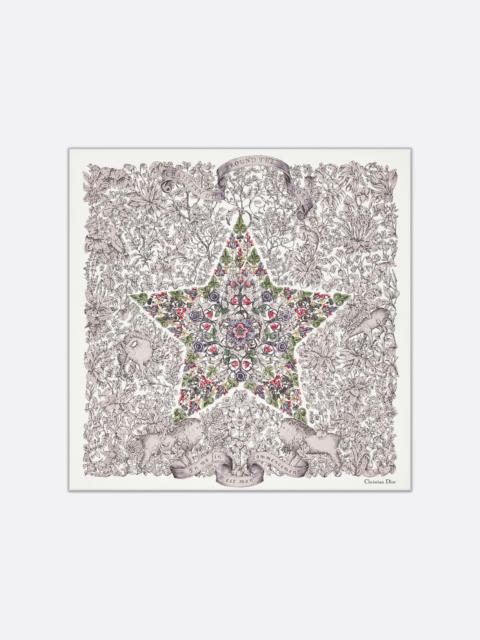 Dior Dior Around the World 90 Square Scarf