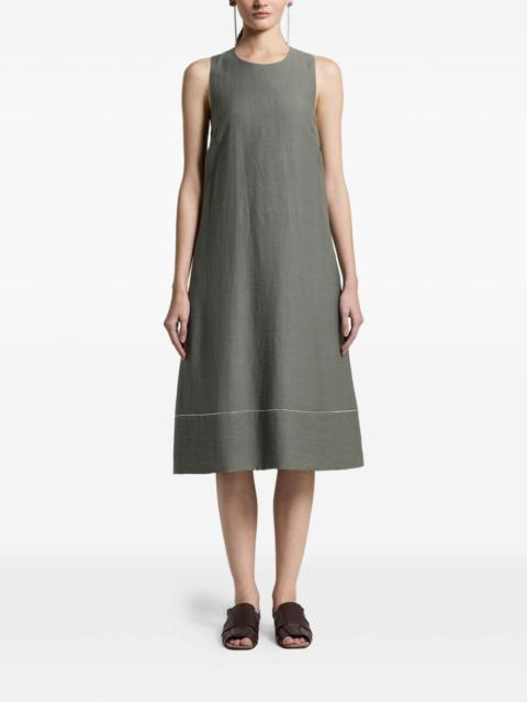 PESERICO crew-neck midi dress