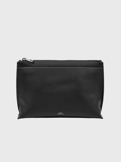 A.P.C. POCHETTE NEIGE CLOU