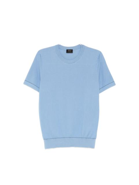 Brioni SEA ISLAND PIQUÉ COTTON T-SHIRT