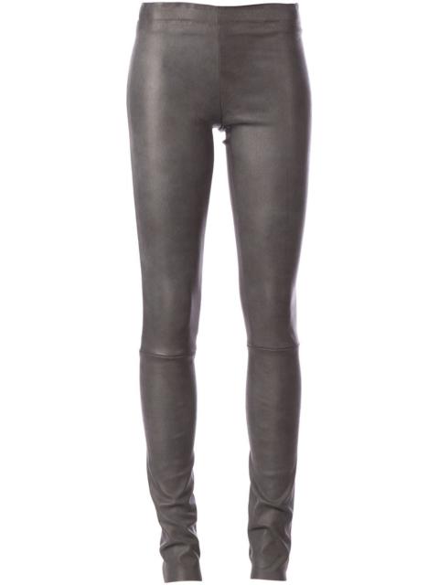 STOULS slim leather trousers
