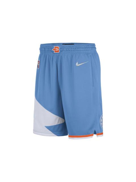 Nike Nike NBA Swingman Los Angeles Clippers City Edition Shorts Light Blue