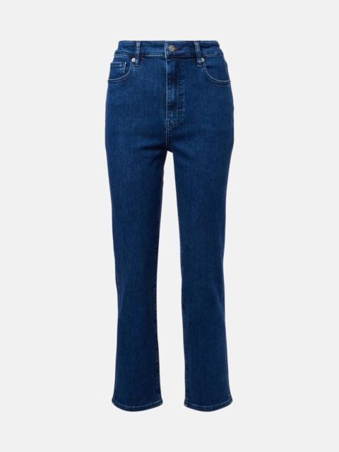 FRAME Icon mid-rise flared jeans