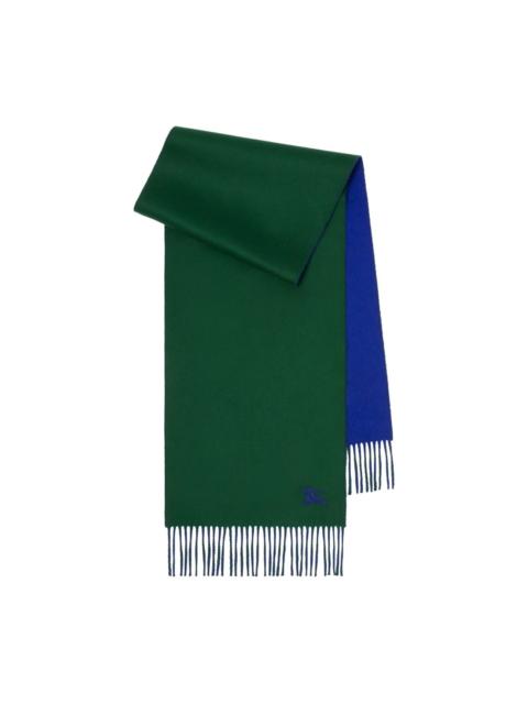 Burberry reversible cashmere scarf