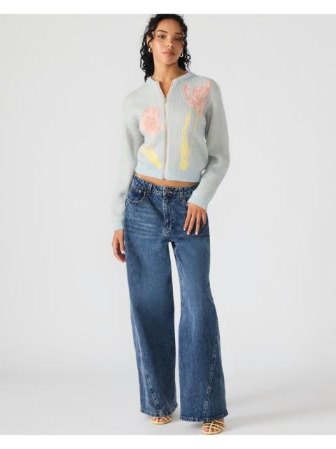 STEVE MADDEN JENA SWEATER JACKET MULTI