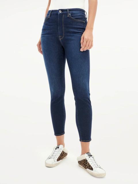 Splendid High Waist Ankle Skinny Jeans