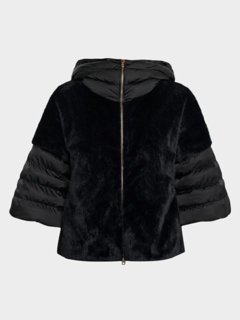 Herno Combo Cape Jacket