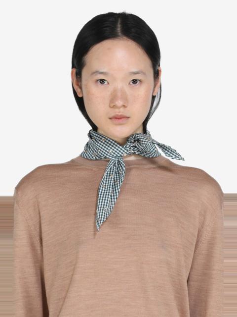 N°21 CRYSTAL-EMBELLISHED COTTON SCARF